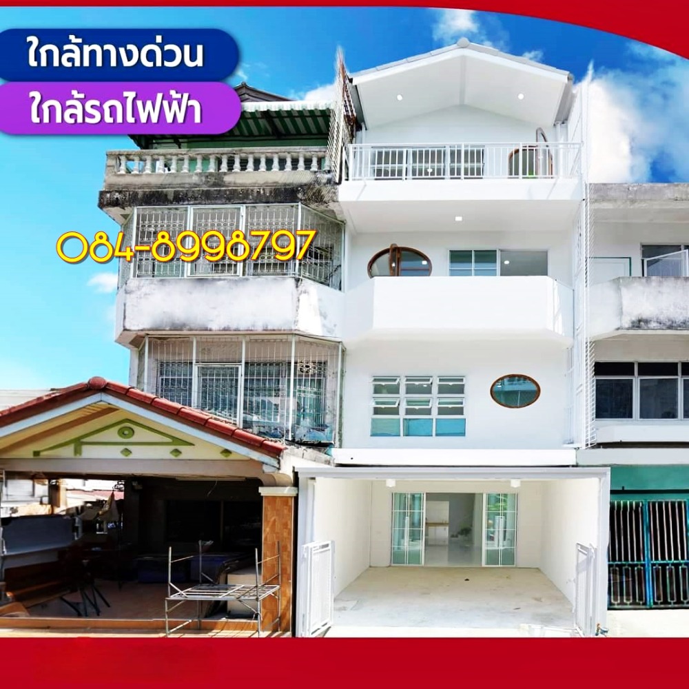 ขาย ทาวน์เฮ้าส์ 4 ชั้น หมู่บ้านพิบูลสงคราม ติดสะพานพระราม 5 – ท่าน้ำนนท์  14 ตรว. 6 ห้องนอน 4 ห้องน้ำ แต่งสไตล์มินิมอล รีโนเวทใหม่ทั้งหลัง ราคาเพียง 2.99 ล้านบาทเท่านั้น